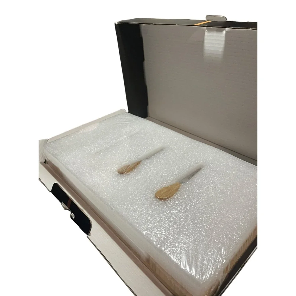 Bambüsi Premium Bamboo Charcuterie Set 2‎ Boards and Utensils BAM-CTS Sealed